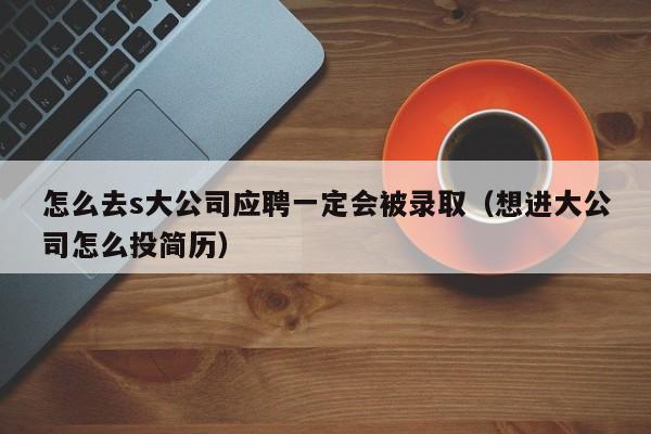 怎么去s大公司应聘一定会被录取（想进大公司怎么投简历）