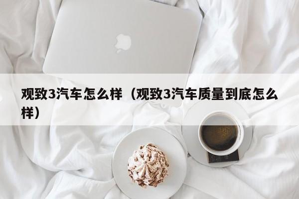 观致3汽车怎么样（观致3汽车质量到底怎么样）