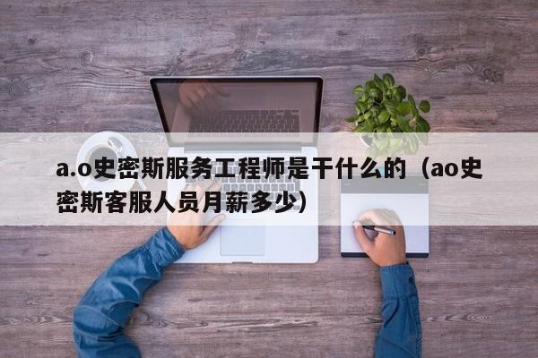 a.o史密斯服务工程师是干什么的（ao史密斯客服人员月薪多少）