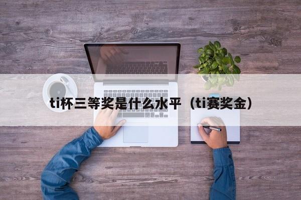 ti杯三等奖是什么水平（ti赛奖金）